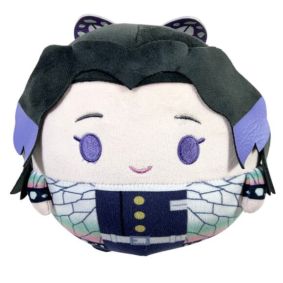 Demon Slayer Shinobu Kocho Nezuko Kamado Tanjiro Kamado Round Plush Dolls Lot 7" - Picture 4 of 12